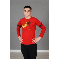 Футболка 83020 подростковая (Красный)