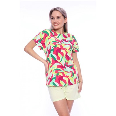 Пижама с шортами Симпатия 060-5 (Мультицвет)