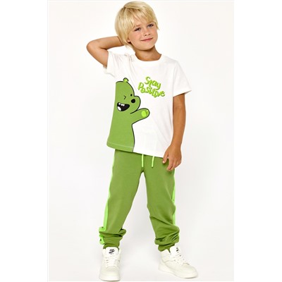 Фуфайка (футболка) д/мал Juno AW23BJ609 NEON SIDE