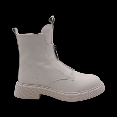 Ботинки из натуральной кожи Р-026-2 бежевые