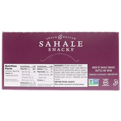 Sahale Snacks, Глазированный батончик, кленовые орехи и пекан, 9 упаковок, 1,5 унции (42,5 г)