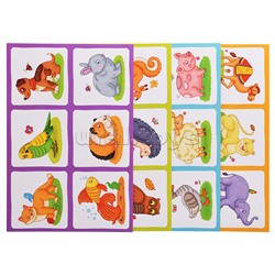 Пластиковое лото для малышей (нов) 2+ Мамины малыши. Составляем пары. Куликова Е.Н., Сухарева О.В.