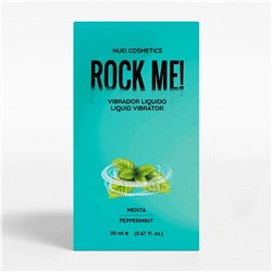 Жидкий вибратор Nuei Rock Me! с ароматом мяты - 20 мл.