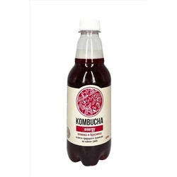 Комбуча Energy клюква, брусника, мята, пластик 350мл ЭКОПРОДУКТЫ, 1137022