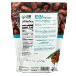 Made in Nature, Organic Dried Deglet Noor Dates, Ooh-La-Luscious Supernacks, 20 oz (567 g)