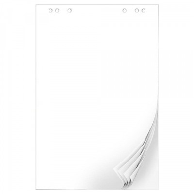 Блок для флипчарта 67,5х98 см 20л БЕЛЫЙ BF67х98-20шт inФОРМАТ