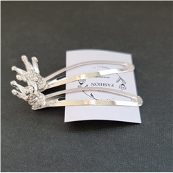 Заколка для волос со стразами 2 шт, арт.061.291