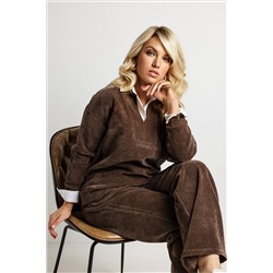 Блузка женская  4468В/01/Мокко