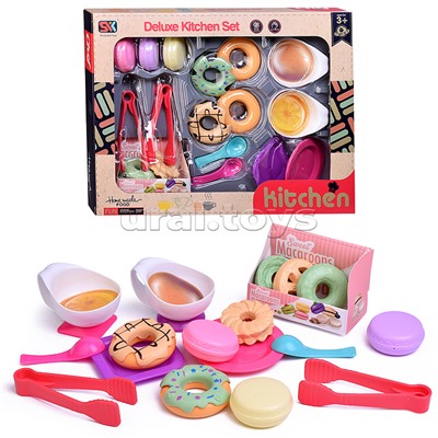 Набор посуды с десертом "Сладенький завтрак" в коробке