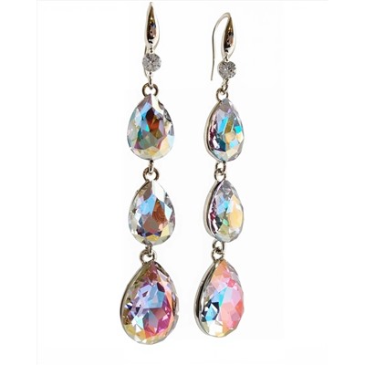 Серьги с чешскими кристаллами