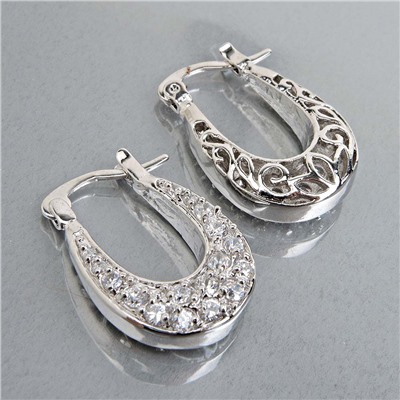 Акц -12% Серьги с английским замком арт. GL E1 (id 189370)