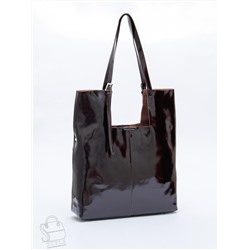 Сумка женская кожаная 5763P coffee Polina&Eiterou  в Новосибирске