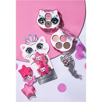 Палетка сияющих теней для век «Ты – звездочка» Glam Kitty