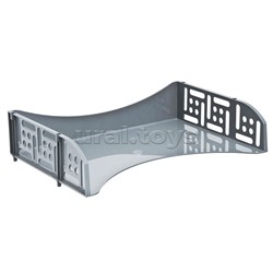 Лоток горизонтальный ФИЛД с широкой загрузкой cерый
