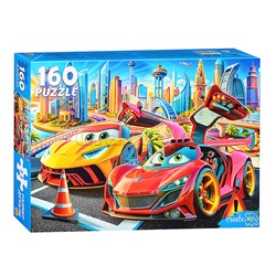 Пазлы 160 "Две модные машинки"
