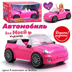 Машина для куклы "Кабриолет-2" в коробке