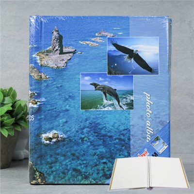 Фотоальбом магнитный 20 листов Море / 2024 /уп 40/микс 4 вида