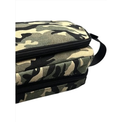 Sunflower Косметичка мужская дорожная 815, 2 отделения, камуфляж 22414