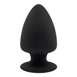 Черная анальная втулка SILEXD Plug Model 1 L - 13 см.