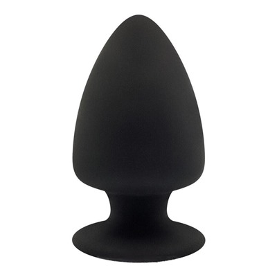 Черная анальная втулка SILEXD Plug Model 1 L - 13 см.