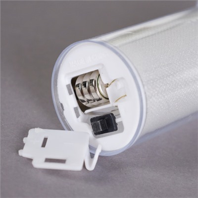 Свеча светодиодная 12х4 см / VFR-113 /уп 12/480/ прозрачная