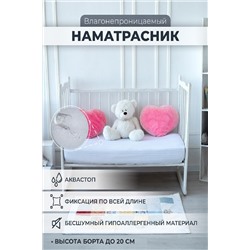 Наматрасник непромокаемый в детскую кроватку НАТАЛИ, 877150