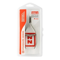 Nippon Nippers Кусачки маникюрные для кутикулы / Standard NN_NS-05S-4, спиральная пружина, ручная заточка, 4 мм 23829