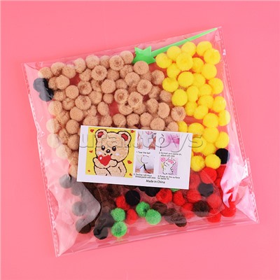 Набор творческая мастерская 22х22см "Влюблённый мишка"