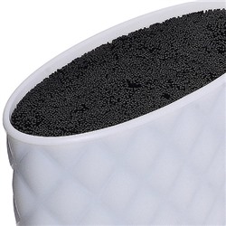 30635 Подставка для ножей 22,5х17,5см.MB (х12)БЕЛАЯ