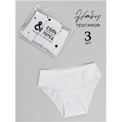 Трусы для девочки 3 шт Соль&Перец