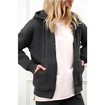 Женский костюм из футера с начесом Happyfox