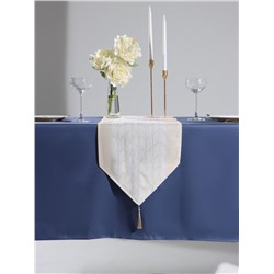 Дорожка на стол «Этель», 35×180 см, 200 г/м², бежевая