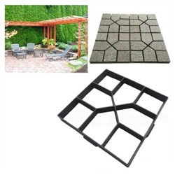 Форма для изготовления дорожек «Чёрная» 40×40×4 см