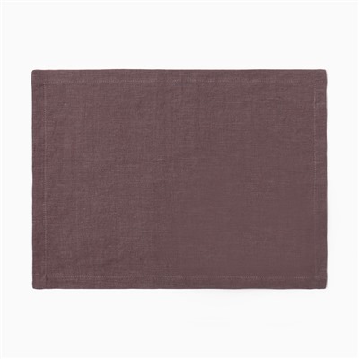 Набор салфеток «Этель», коричневый, 30×40 см - 4 шт.,100% лён, 170 г/м²