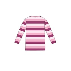 Фуфайка детская трикотажная для девочек (футболка с длинными рукавами)