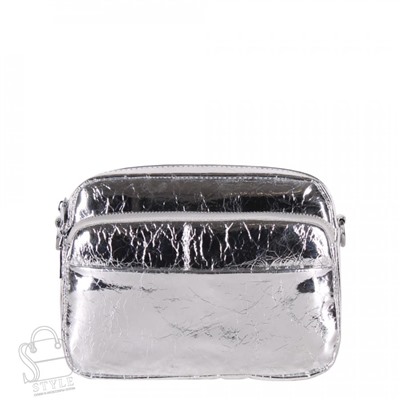 Сумка женская кожаная 2026-9NN silver Natale Navetta