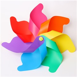 Ветерок «Завиток» на деревянной палочке