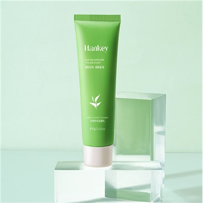 Пенка для умывания с зеленым чаем Hankey, 60 гр.