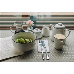 Салатник Magistro «Морской бриз», 250 мл, d=11.5 см, фарфор, белый