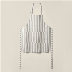 Фартук с карманами SL HOME Strict line, 60×70 см, лён 100%, 180 г/м²