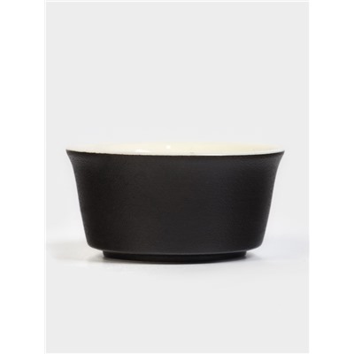 Набор для чайной церемонии «Мияма», 9 предметов, на 4 персоны, чашка 40 мл, чайник 200 мл, керамика, чёрный