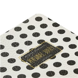 Ежедневник недатированный А6+ 256 стр. "Black&White.Горошек" 3-742/01 Bruno Visconti