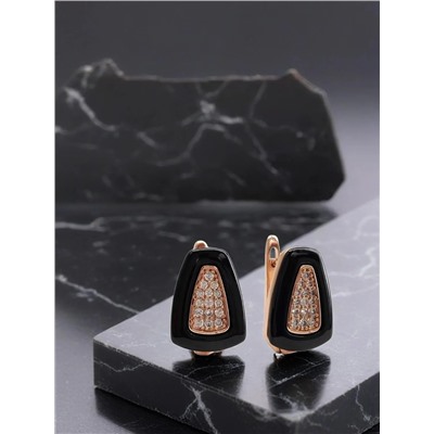 Серьги с керамикой