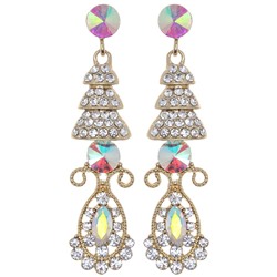 Серьги длинные на гвоздиках арт. 11 1756 (id 214104)