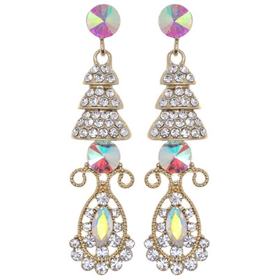 Серьги длинные на гвоздиках арт. 11 1756 (id 214104)