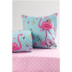 КПБ Розовый фламинго перкаль