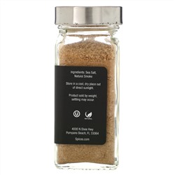 The Spice Lab, копченая морская соль с гикори, мелкозернистая, 99 г (3,5 унции)