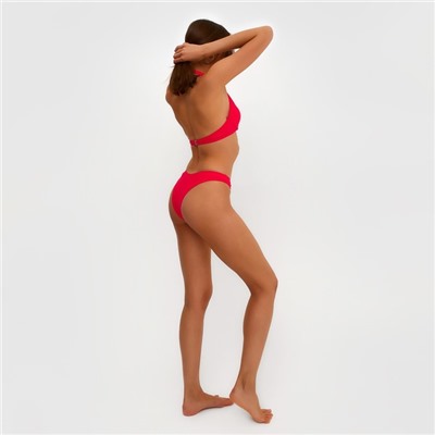 Купальник раздельный бельевой женский MINAKU, размер 48, красный