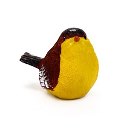 Садовая фигура из полистоуна «Синица», 12×10×7 см