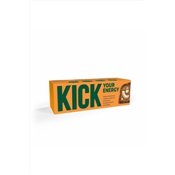 Батончик "KICK energy" кешью с какао и маслом апельсина в карамельном шоколаде 45г ЭКОПРОДУКТЫ, 1189269